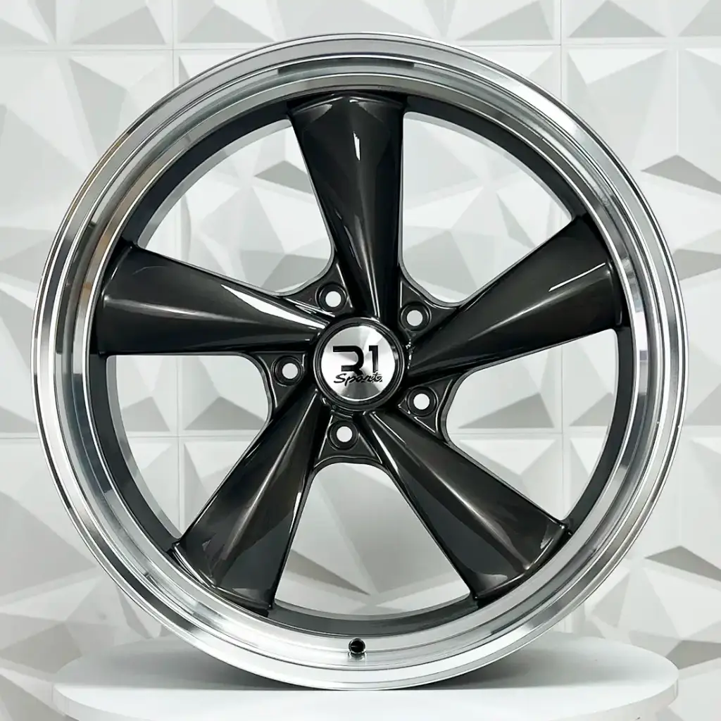 RIN 22X9 5-139.7 R1 SPORT SP669L MAG GREY MACHINE LIP ET15 CB87.1